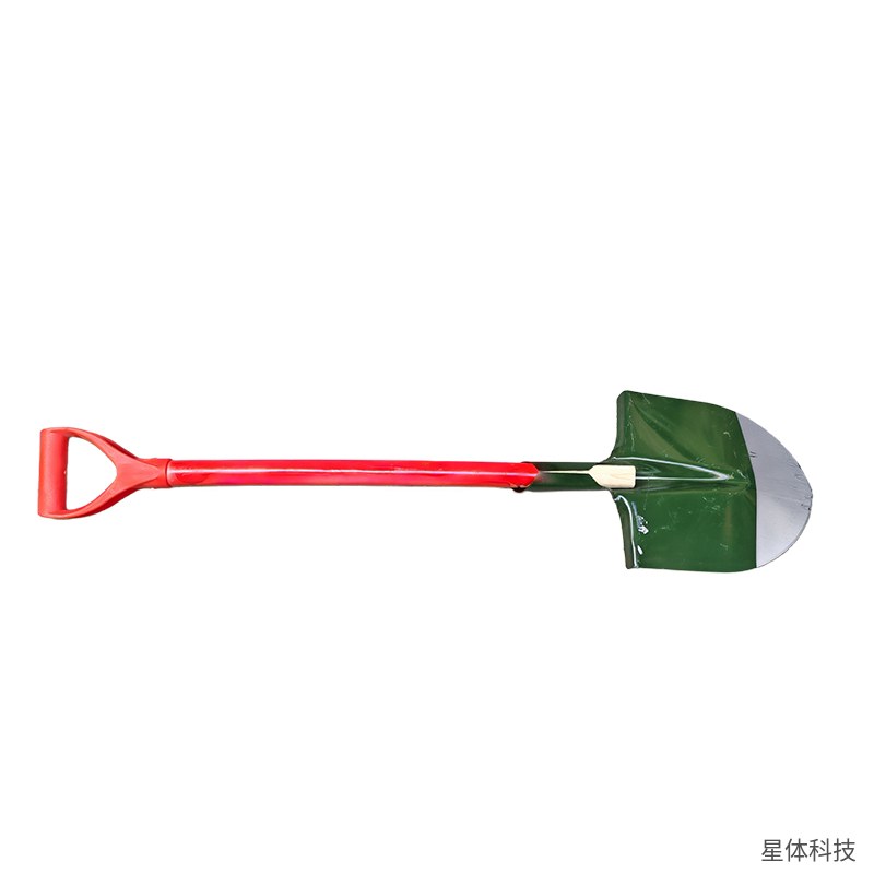 消防锹铲 1000×230×300毫米 铁锹 消防站 应急 微型消防站 器材 铲子 工地 物业 红色图片3