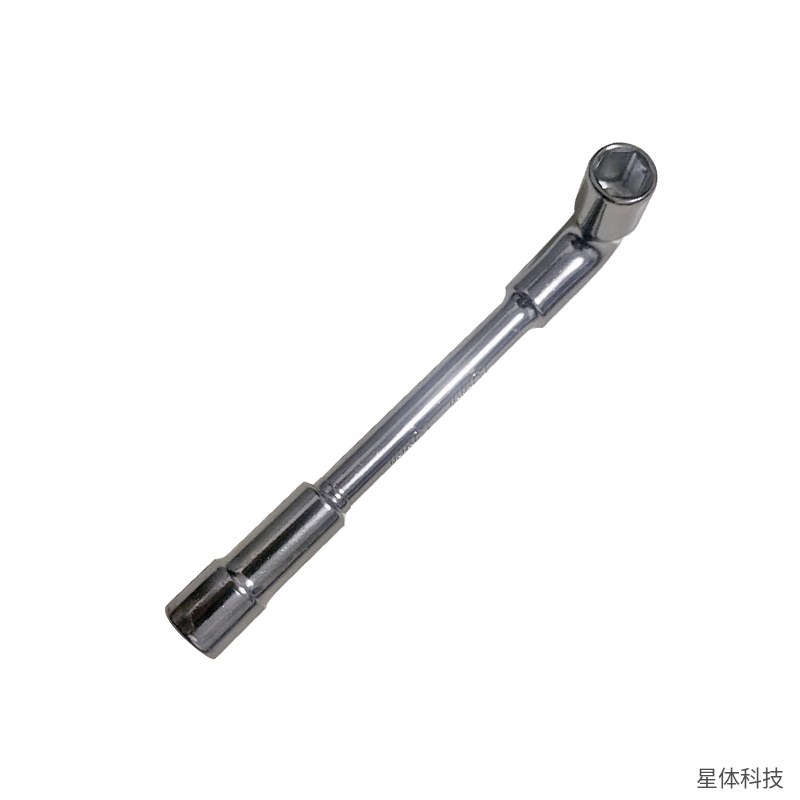 L型套筒扳手 铬钒合金钢 弯头 穿孔 六角套筒 汽修 机修 拆装 狭窄位 手动 五金工具图片2