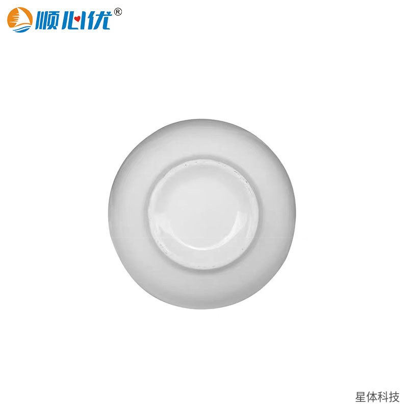 纯白陶瓷碗 6英寸 饭碗 汤碗 粉碗 面碗 家用餐厅食堂碗 白瓷餐具 简约纯色大碗 象牙白图片3