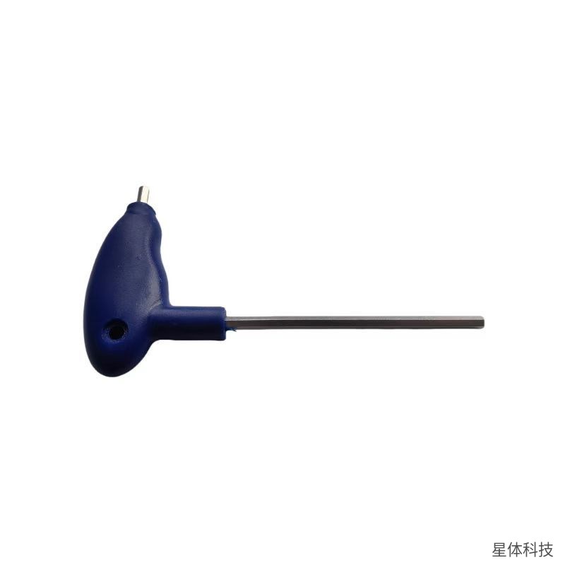 T型内六角扳手 10毫米 T字六角扳手 丁字内六方扳手 六角起子 碳钢 拆装螺丝手动工具 深蓝色手柄图片4