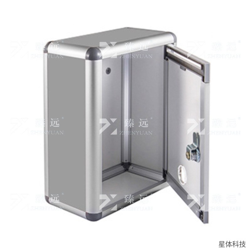 臻远 铝质意见箱 21.5×9.5×27.5厘米 投诉箱 建议箱 带锁 壁挂 学校 医院 单位 银行 银色图片2