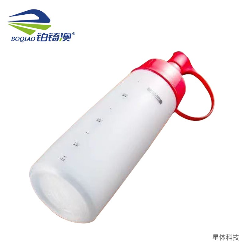 塑料调料瓶 酱汁瓶 挤酱瓶 尖嘴 厨房 番茄酱 沙拉酱 蜂蜜 烘焙 餐厅 奶茶店 单只 白色图片4