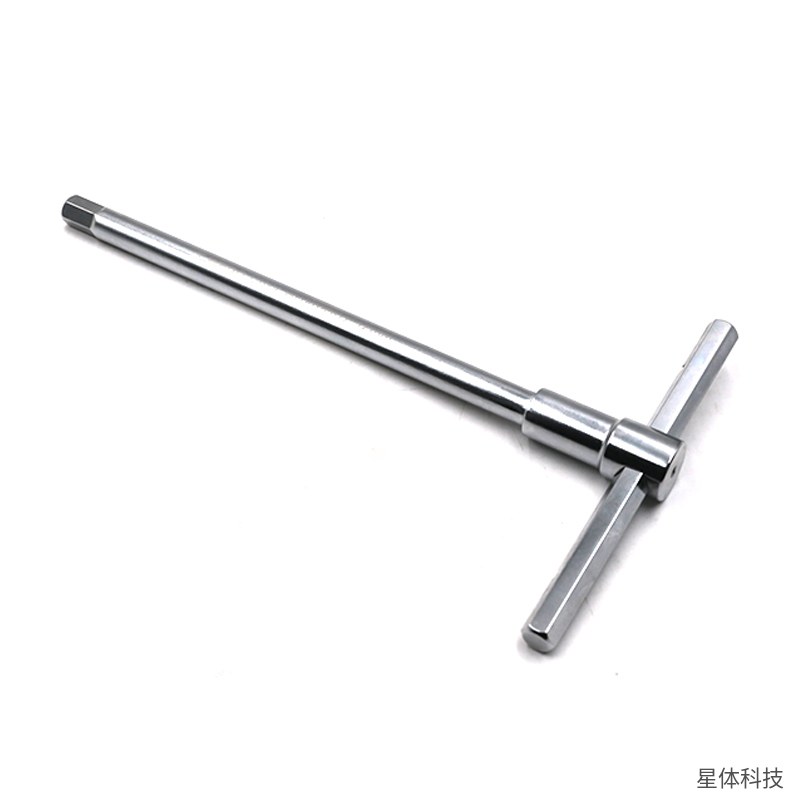 维度 T型内六角扳手 10毫米 碳钢 滑杆 雾化 六角匙 机修 装配 拆卸 维修 手动 五金工具图片4