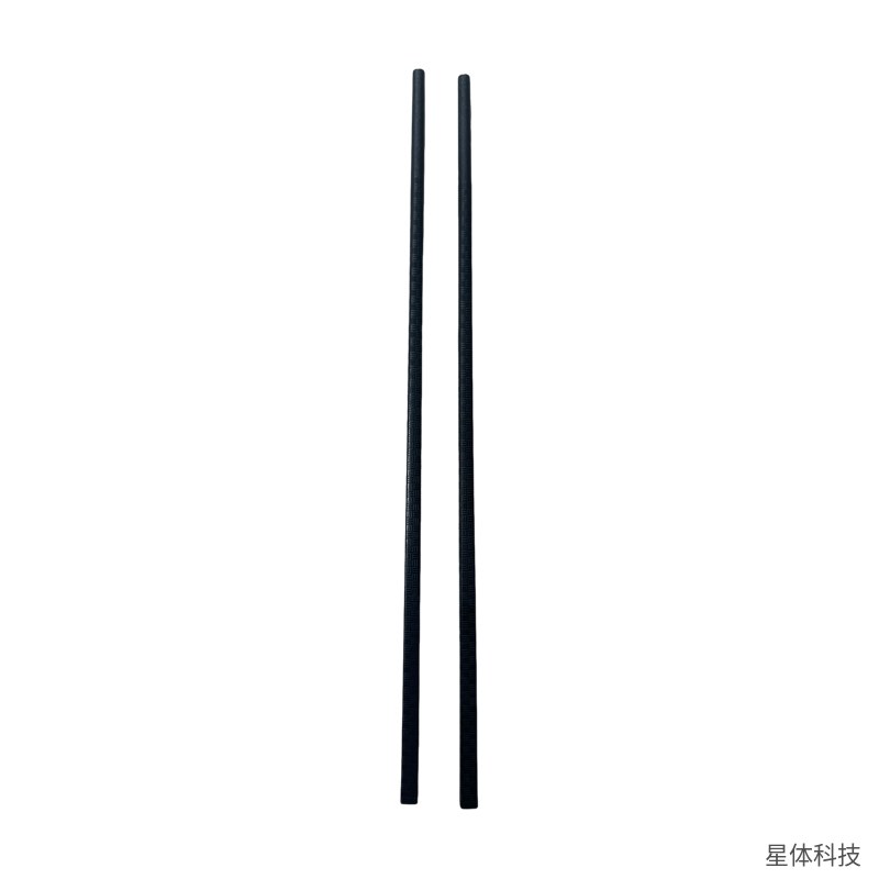 合金筷子 27厘米 10双装 耐高温 防滑 家用餐筷 酒店食堂 分餐 公筷 餐厅 黑色图片2